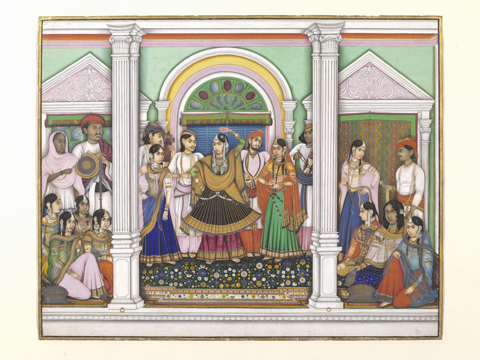 A nautch, ca. 1820