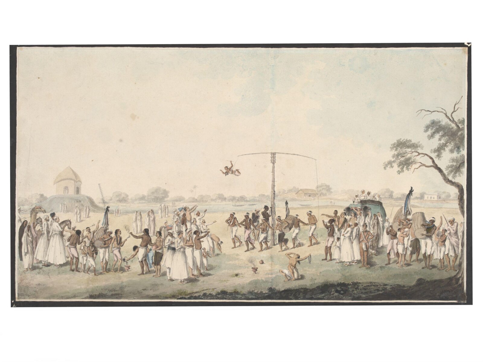 Hook-swinging festival, ca. 1795 - ca. 1805