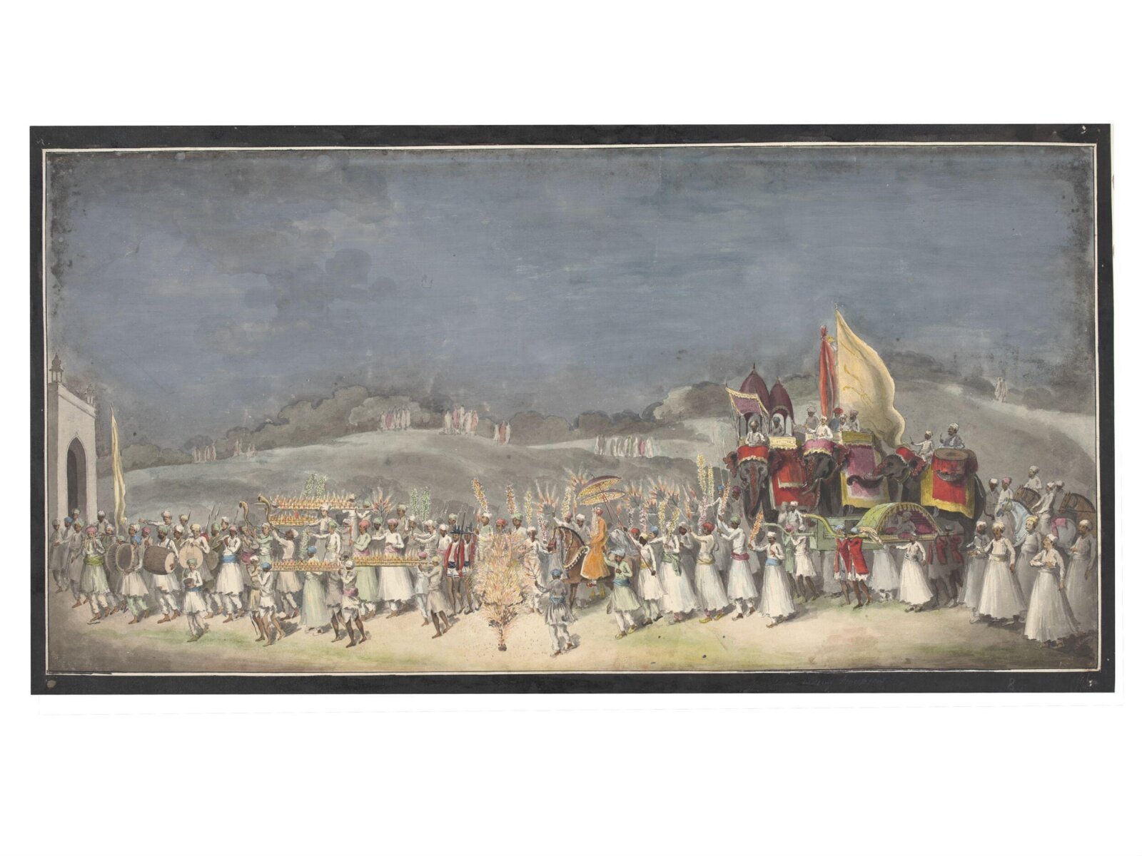 A Muslim wedding, ca. 1795 - ca. 1805
