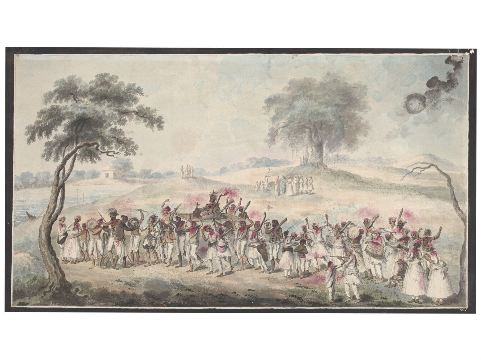 The Holi festival, ca. 1795 - ca. 1805