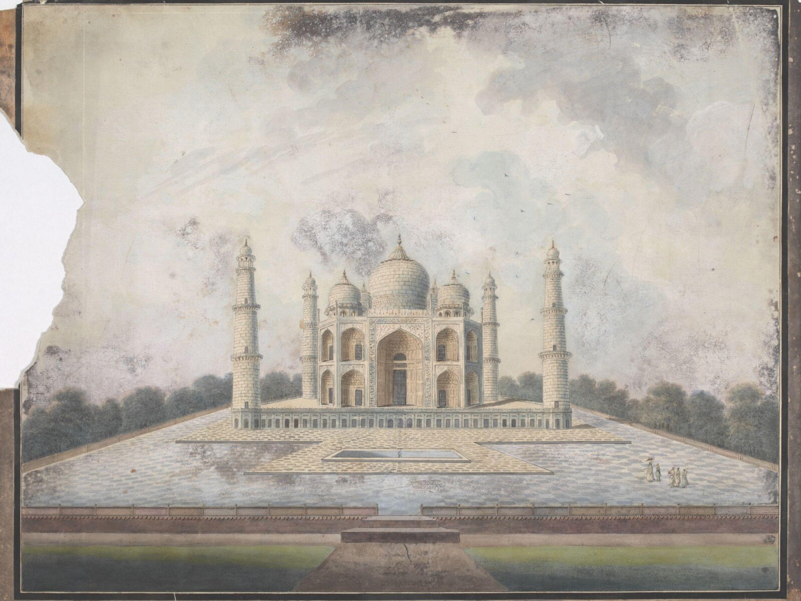 The Taj Mahal, Agra, ca. 1795 - ca. 1805
