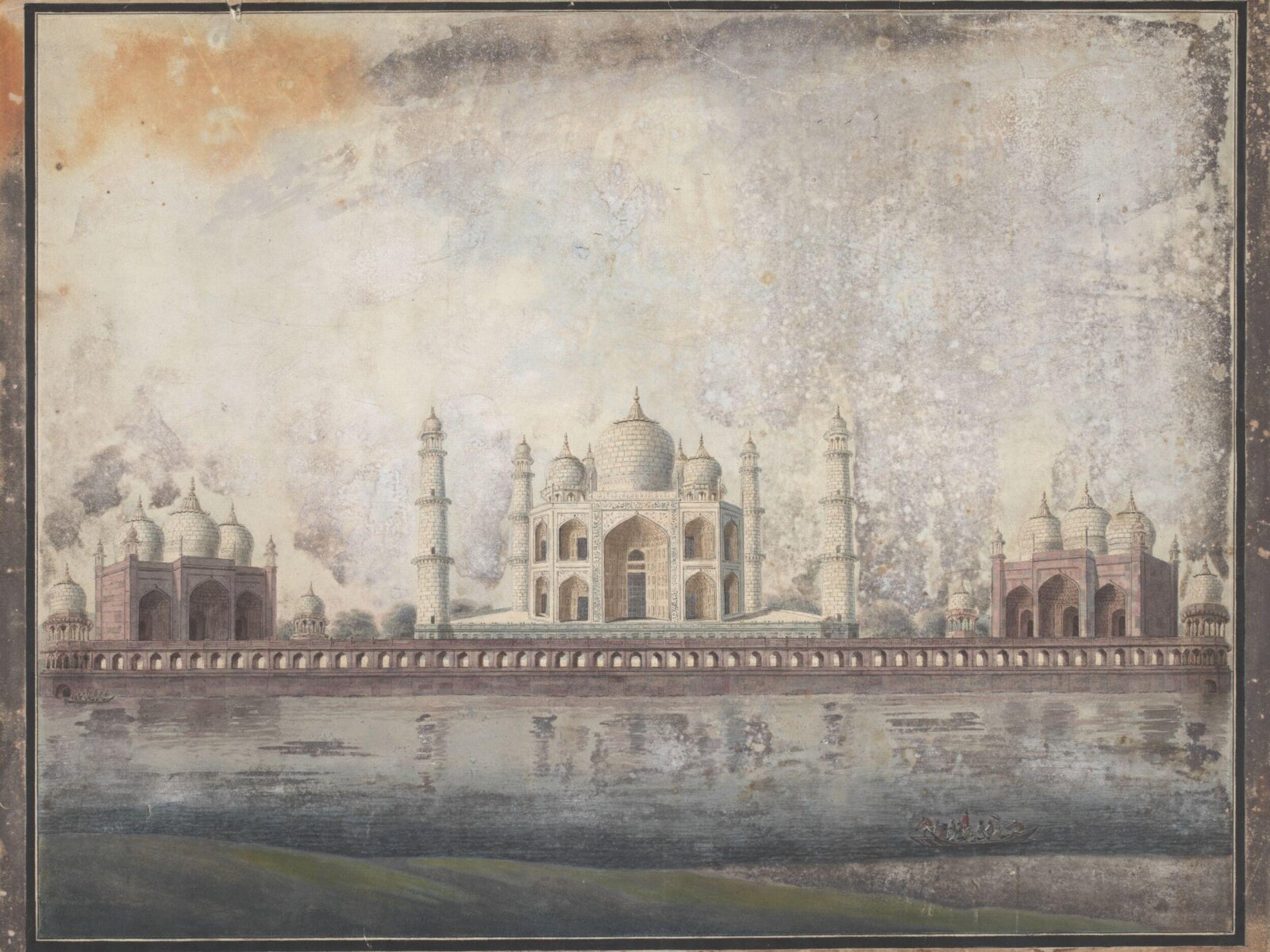 The Taj Mahal; Agra, ca. 1795 ca. 1805