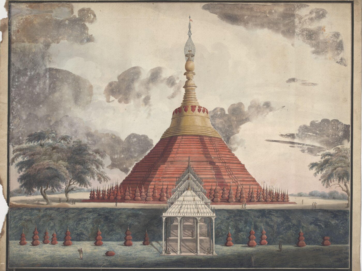 Unknown, The Shwehmawdaw Pagoda, Pegu, Burma