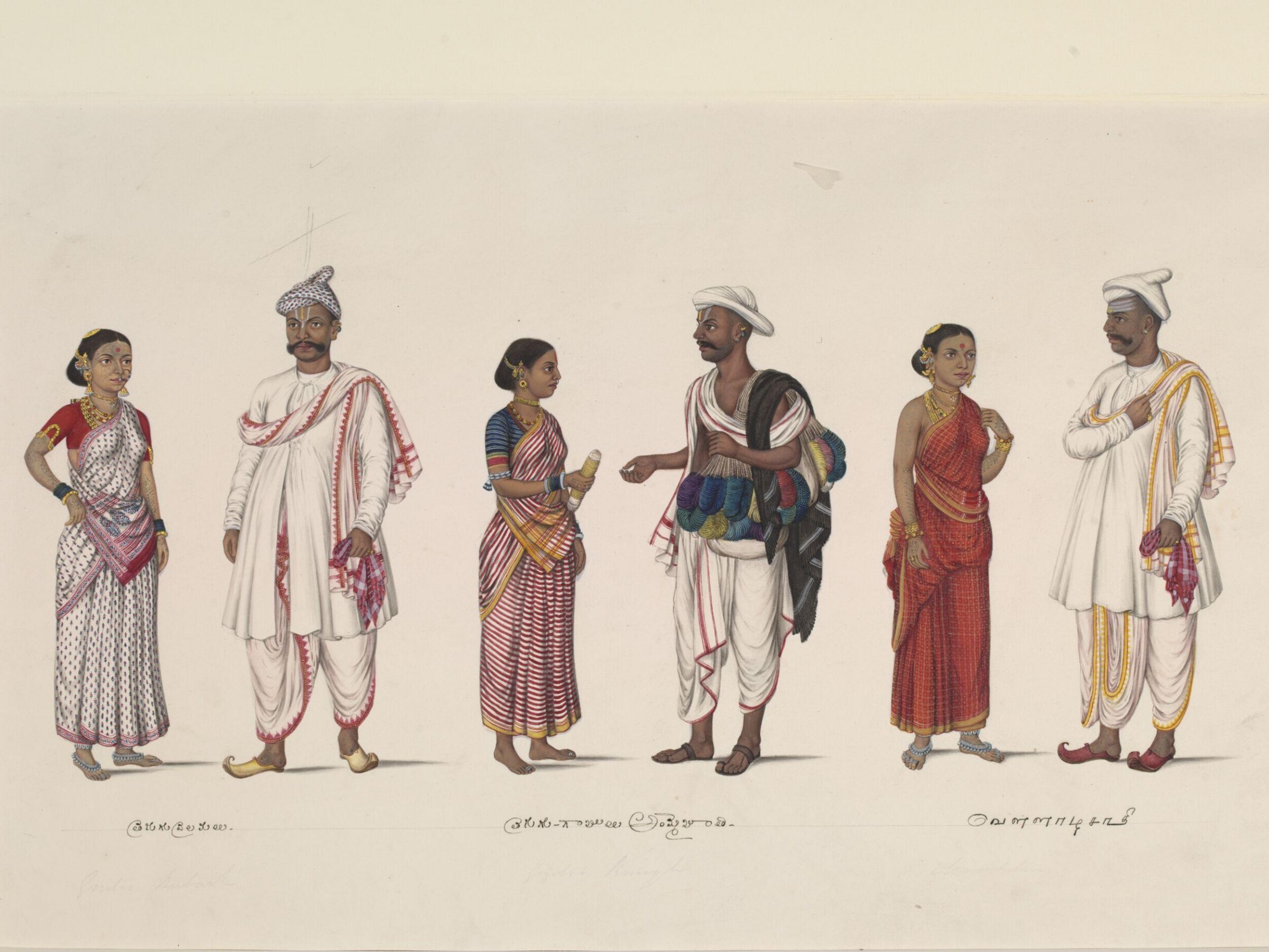 Three couples, ca. 1830