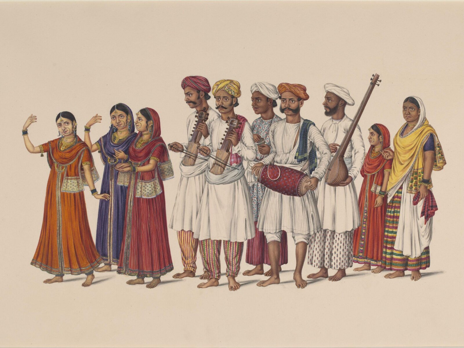 Nautch Party, ca. 1830