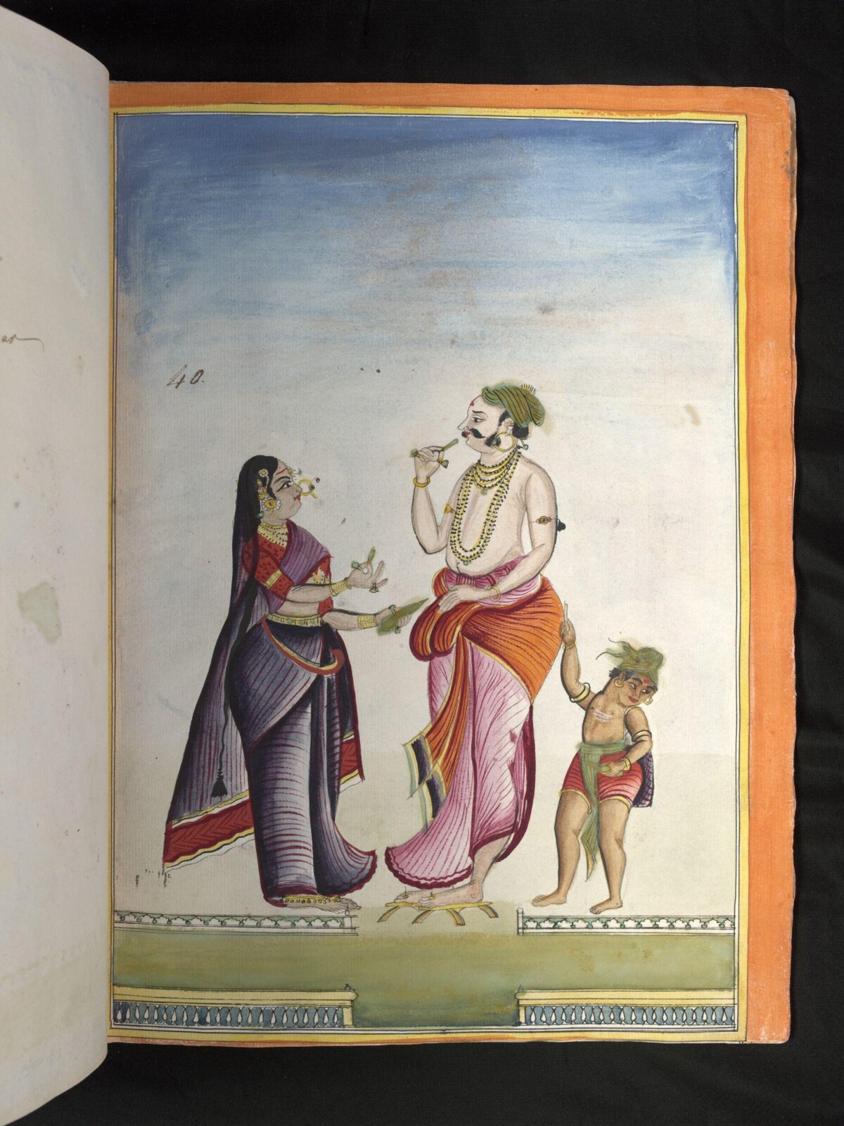 A Gujarati man, ca. 1785