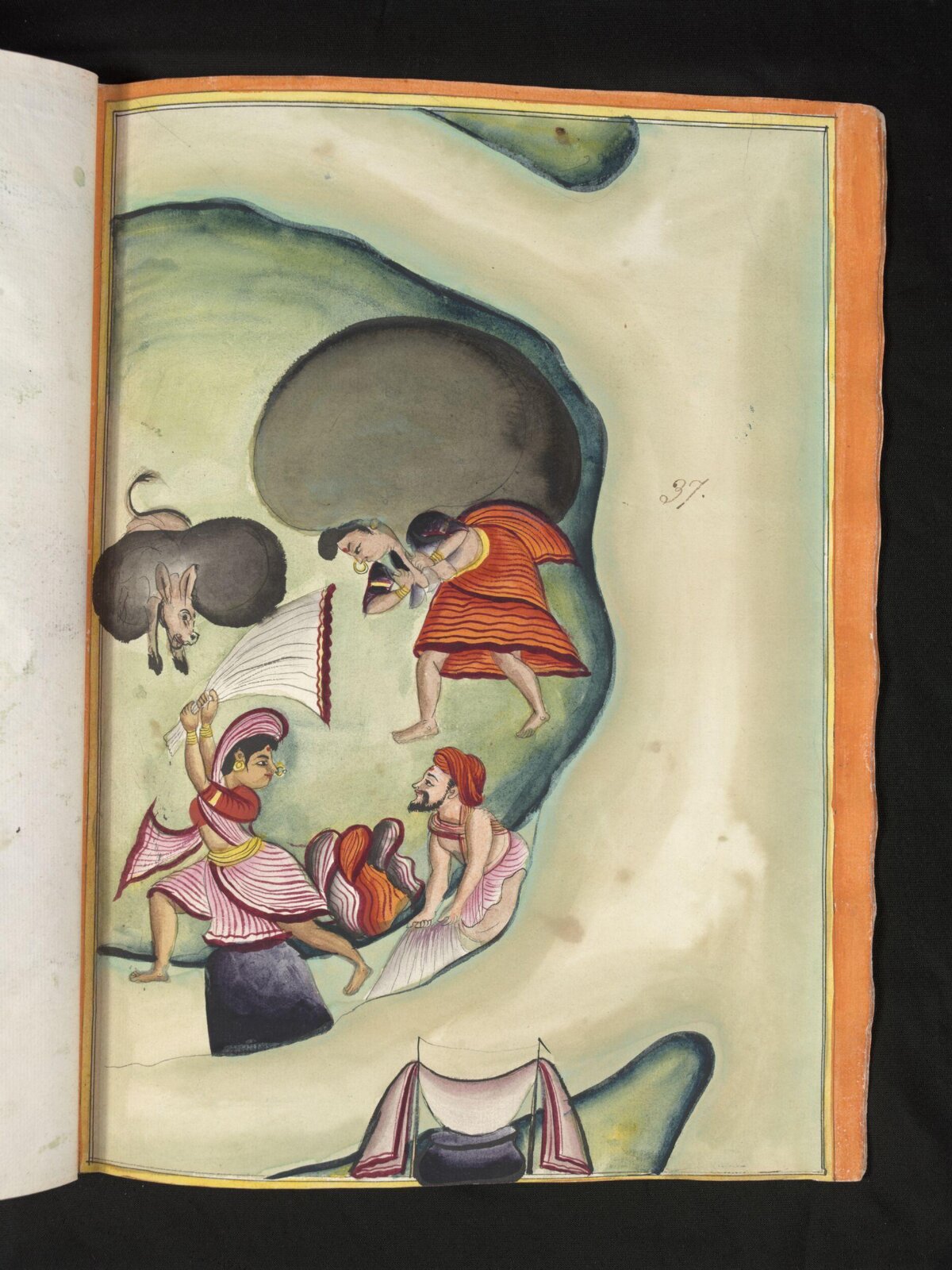 A washerwoman, ca. 1785