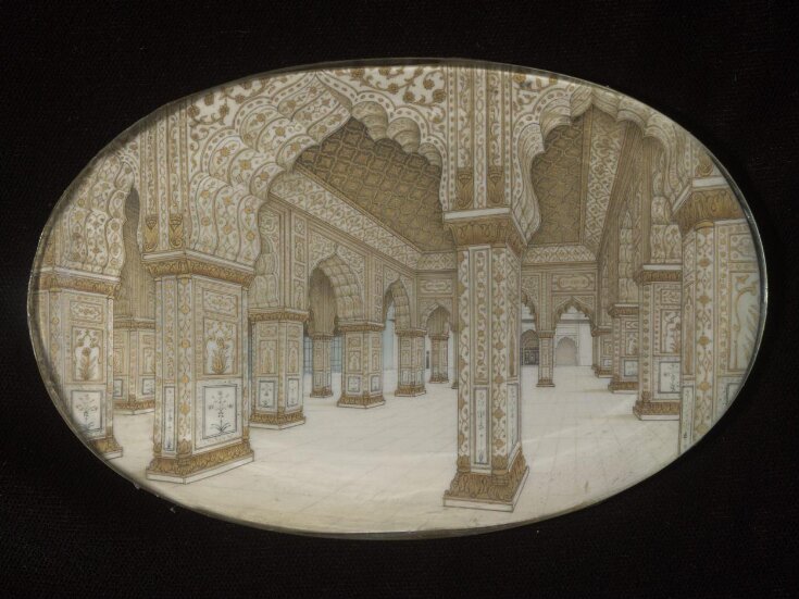 Interior of a Mughal Palace. top image