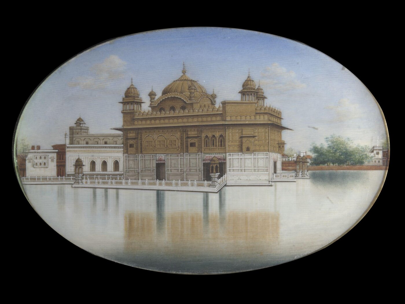 Unknown, One of three views of the Golden Temple