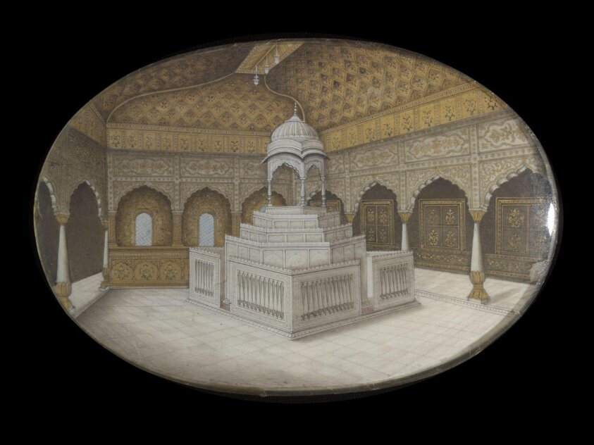 A Mughal tomb.