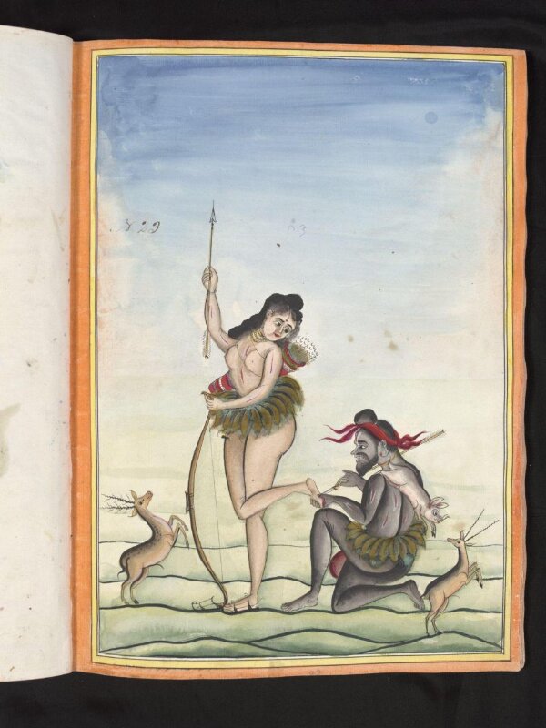 A hunter of the Chenchu Tribe