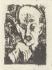 Kopf Sternheim by Ernst Ludwig Kirchner