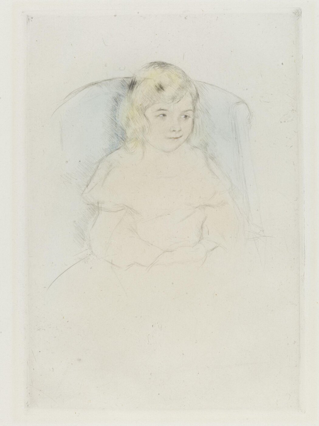 Mary Cassatt, Sara Smiling
