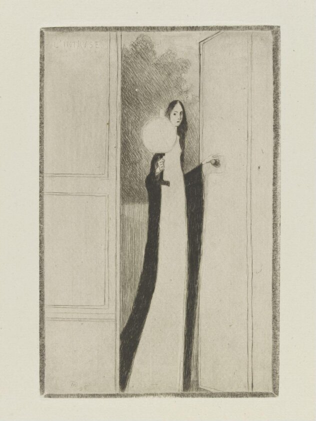 L'Intruse (1895) by Maurice Dumont