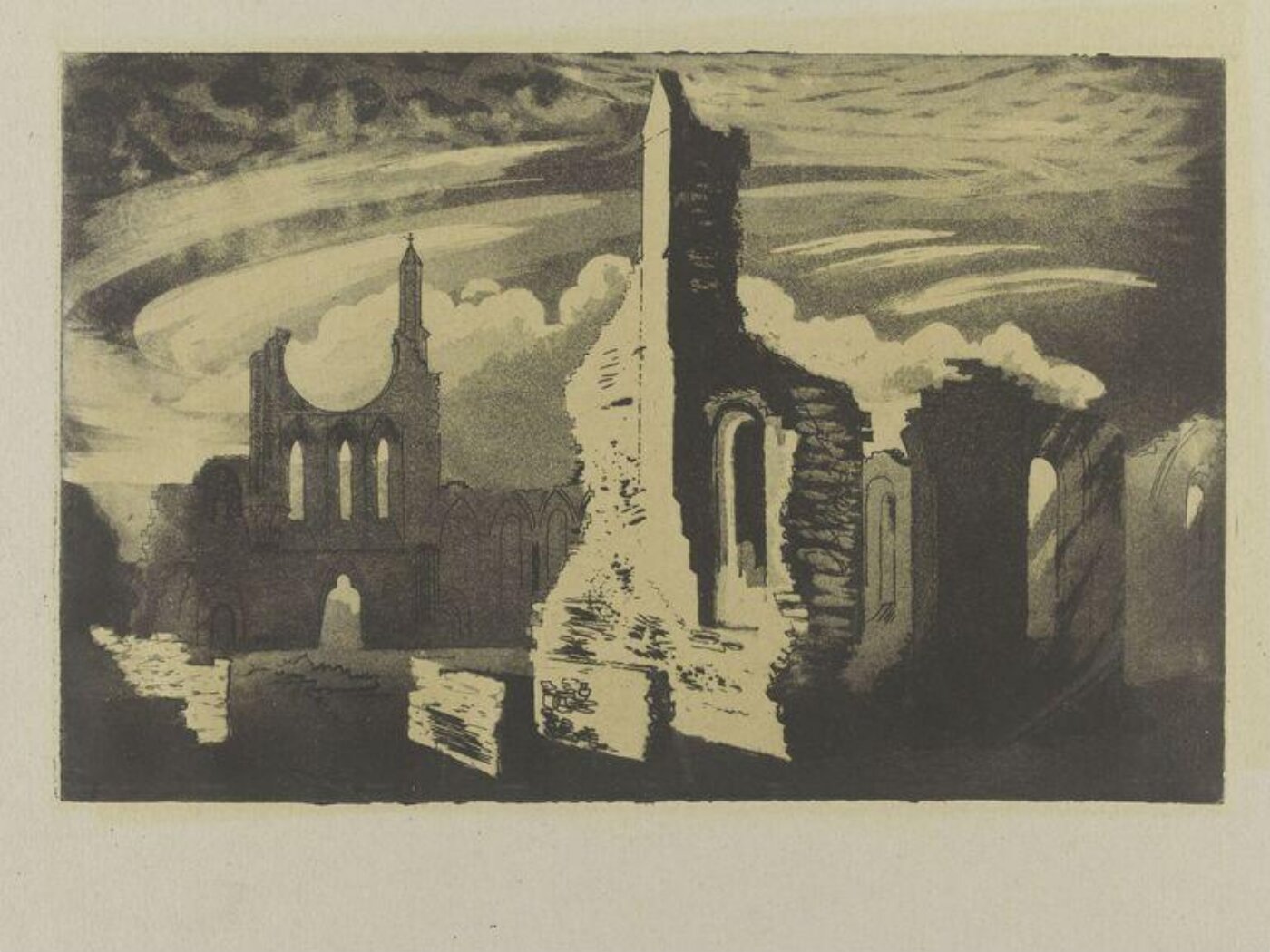 john piper, Byland Abbey