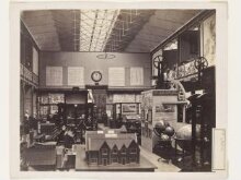 Interior view of the Educational Museum, South Kensington Museum, ('the Brompton Boilers') thumbnail 1