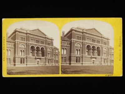 South Kensington Museum, Lecture Theatre, facade