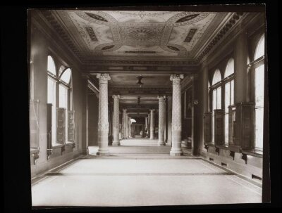 South Kensington Museum, Ceramic Galleries lookin from Gallery 69 west towards Gallery 65