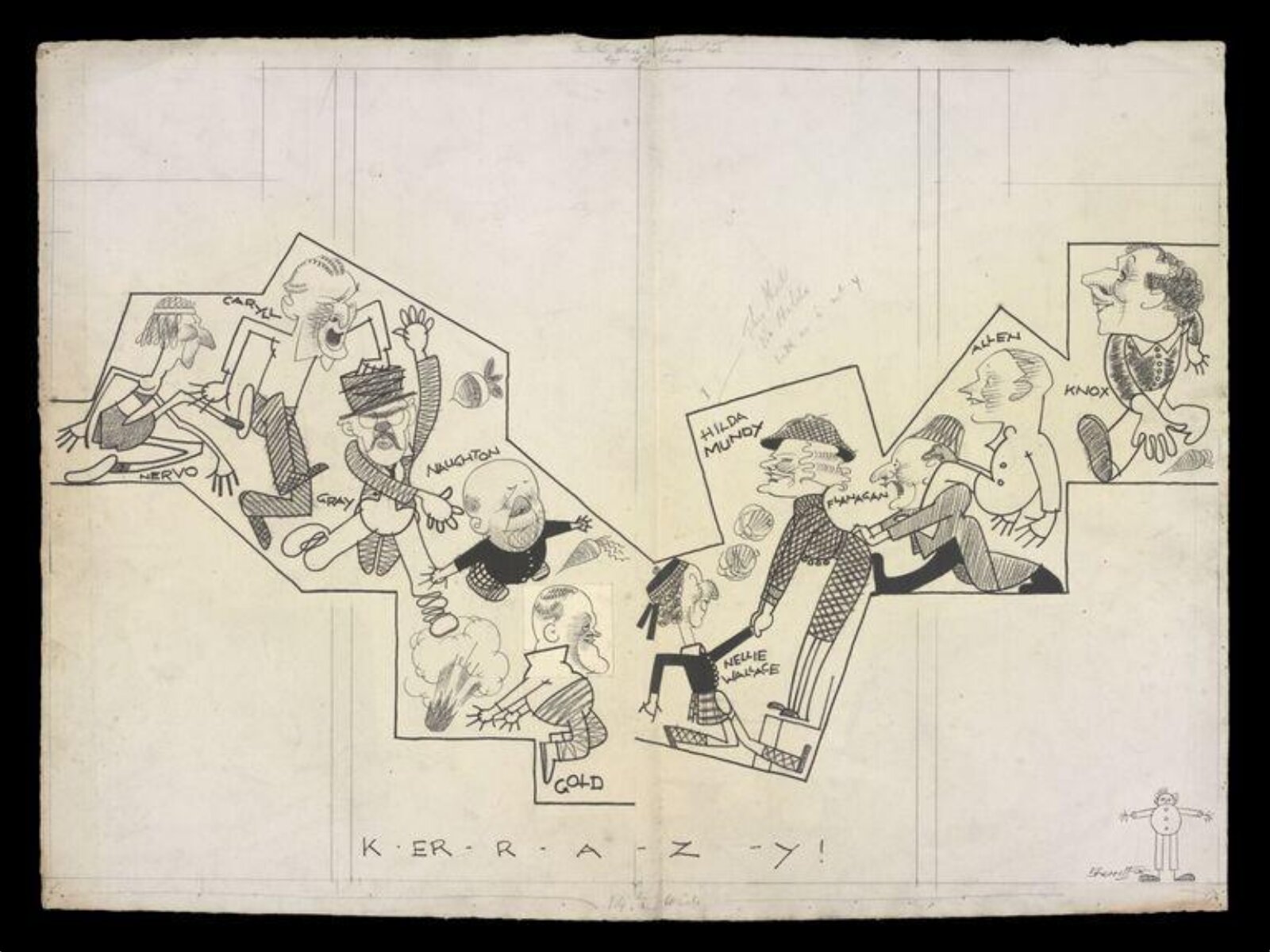 Drawing, Robert Stewart Sherriffs, ca. 1935