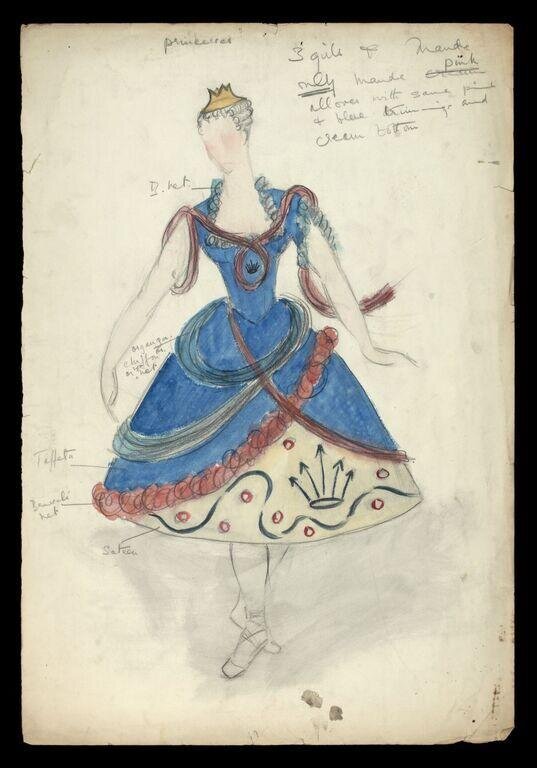Costume design by Howard, Andrée