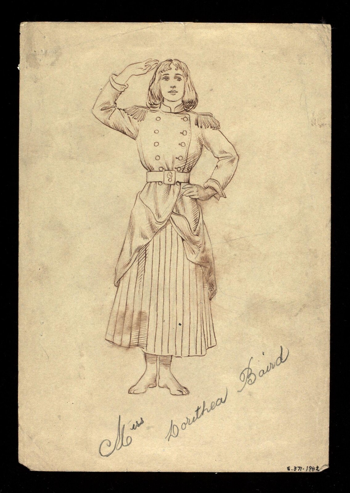 Drawing, Charles Karl, ca. 1895