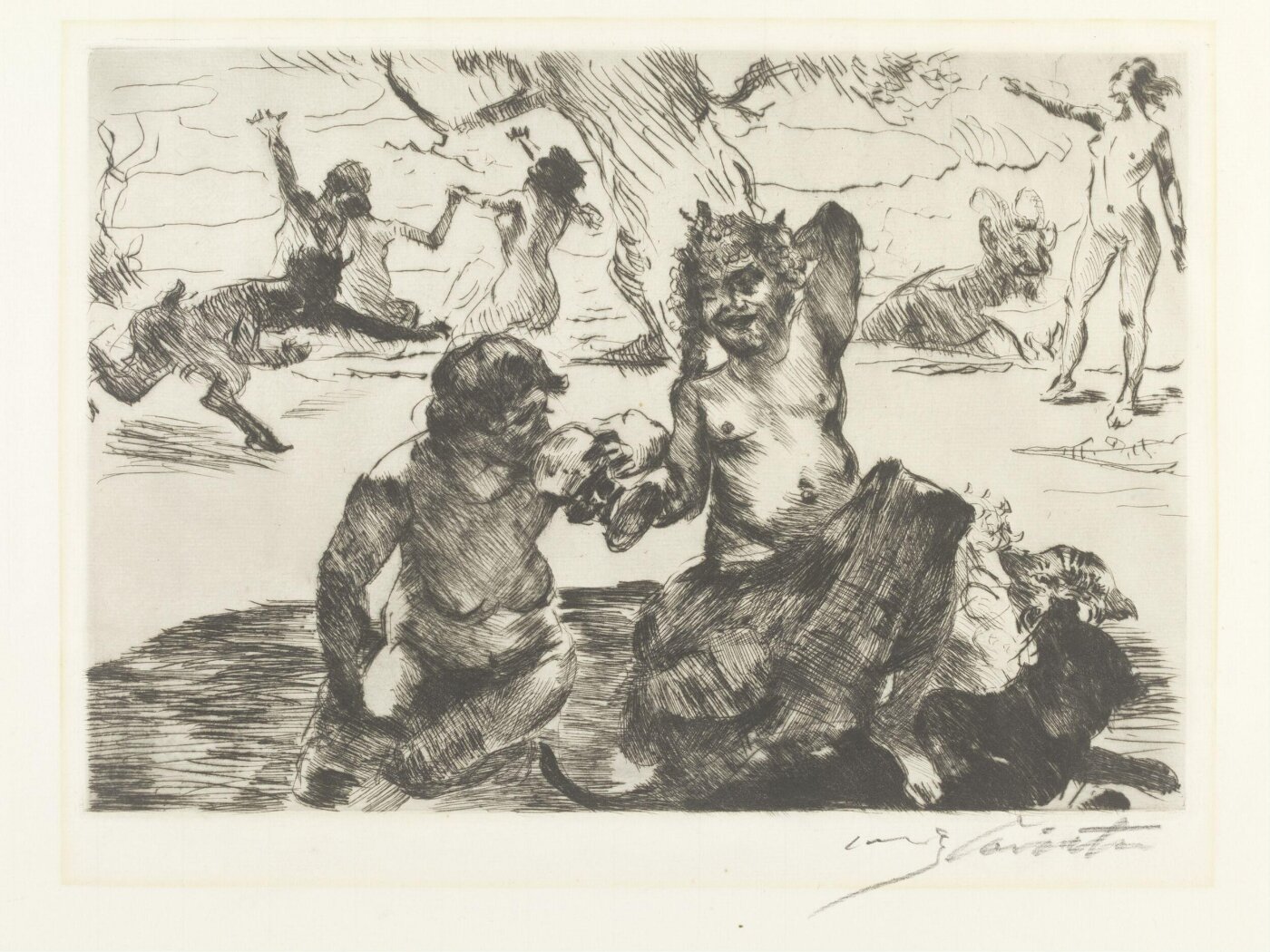 Lovis Corinth, Bacchanal