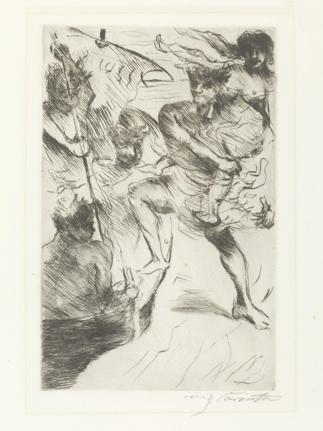 Lovis Corinth, The Rape of Helena