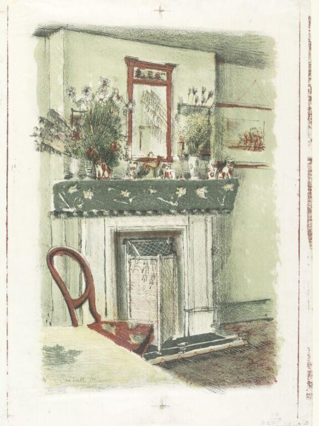 Victorian Mantelpiece