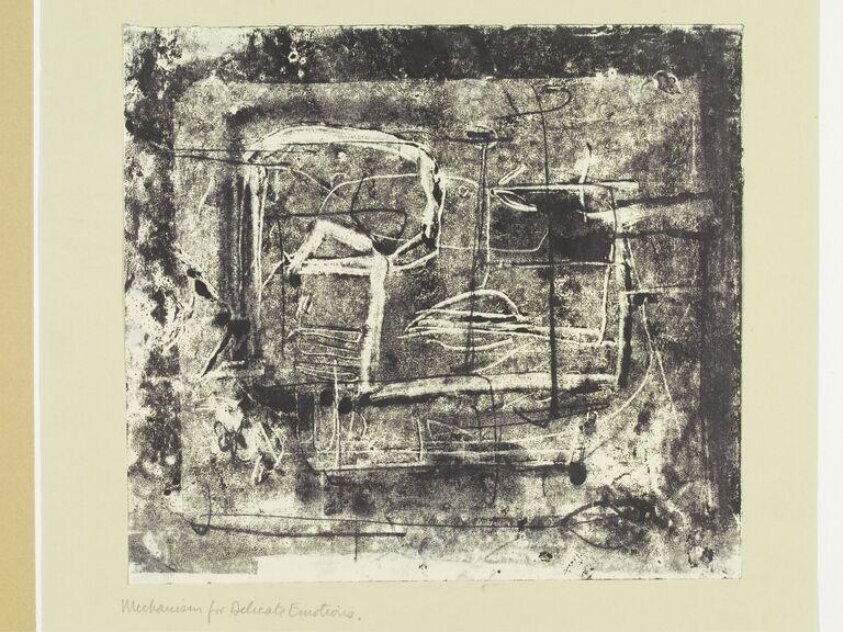 Mechanism for Delicate Emotions (1950) by Alan Davie