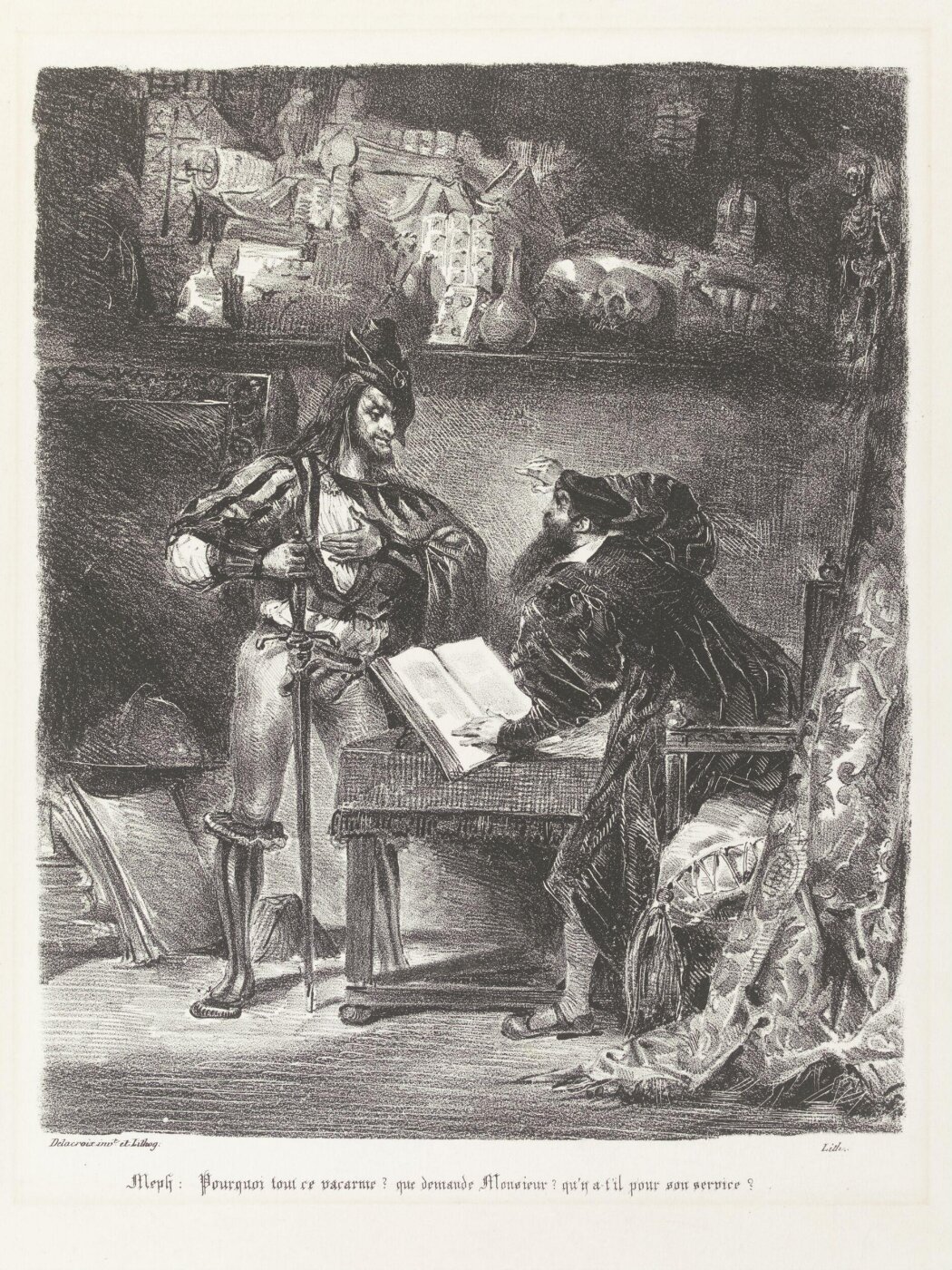 Eugene Delacroix, Faust