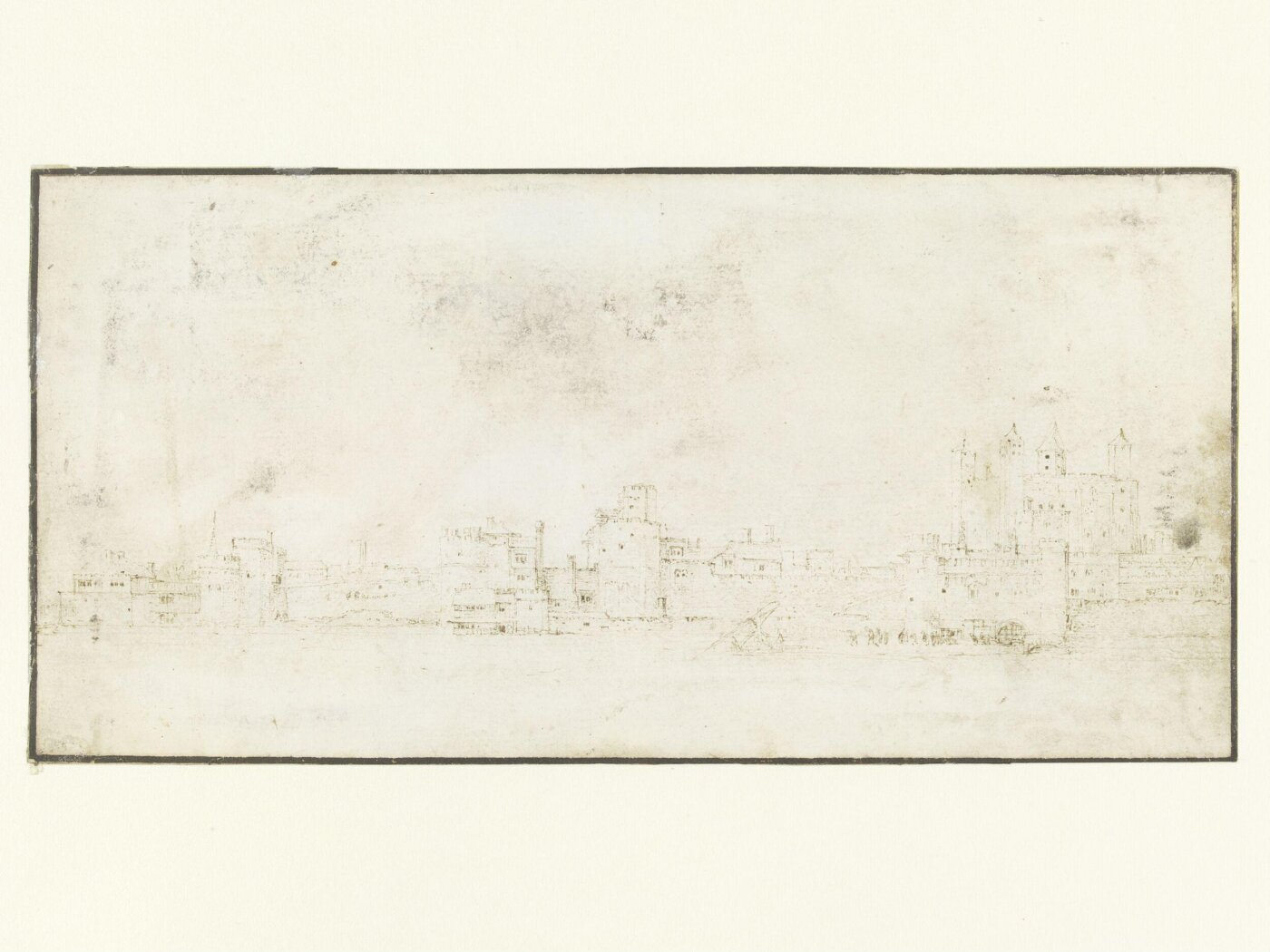 Unknown, The Tower of London from the Thames