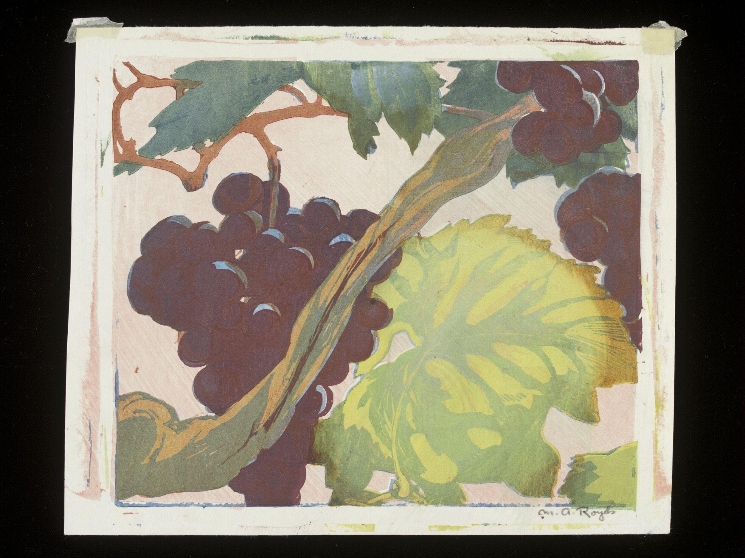 Grapes by Mabel Royds