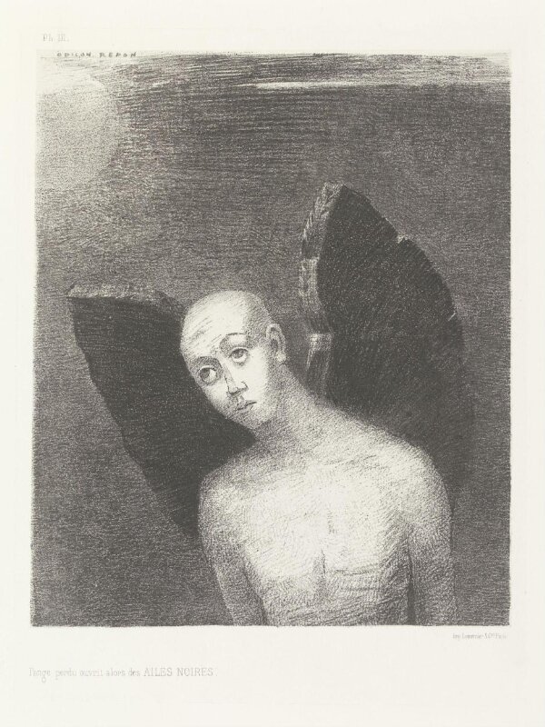 L'ange perdu ouvrit alors de Alies Noires