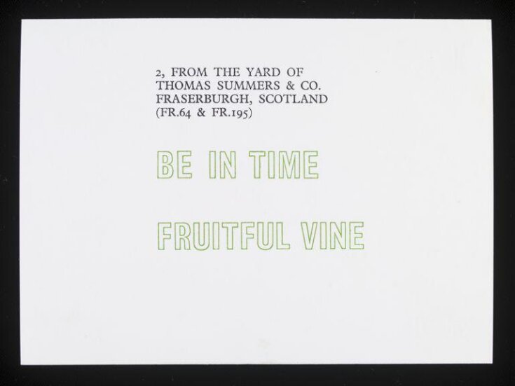 Be In Time Fruitful Vine top image