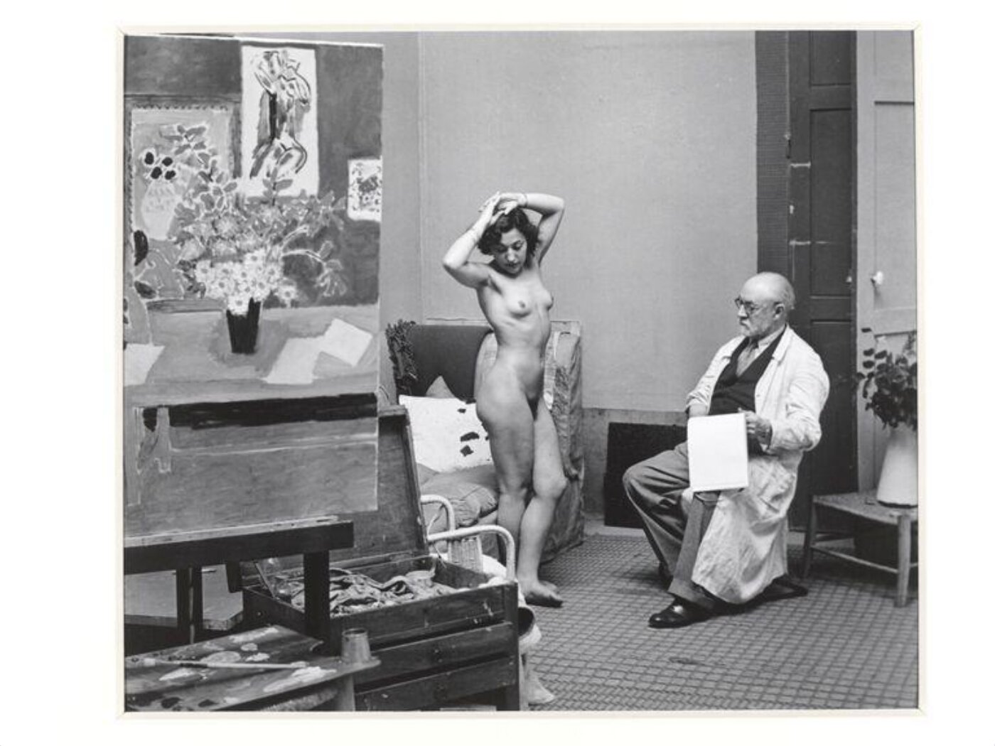 Brassai, Matisse with his Model