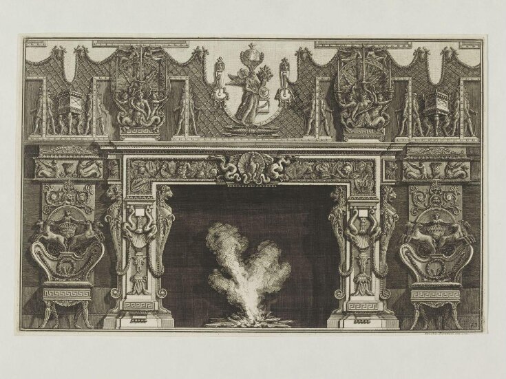 Chimney design Ambroise FirminDidot Piranesi, Giovanni Battista