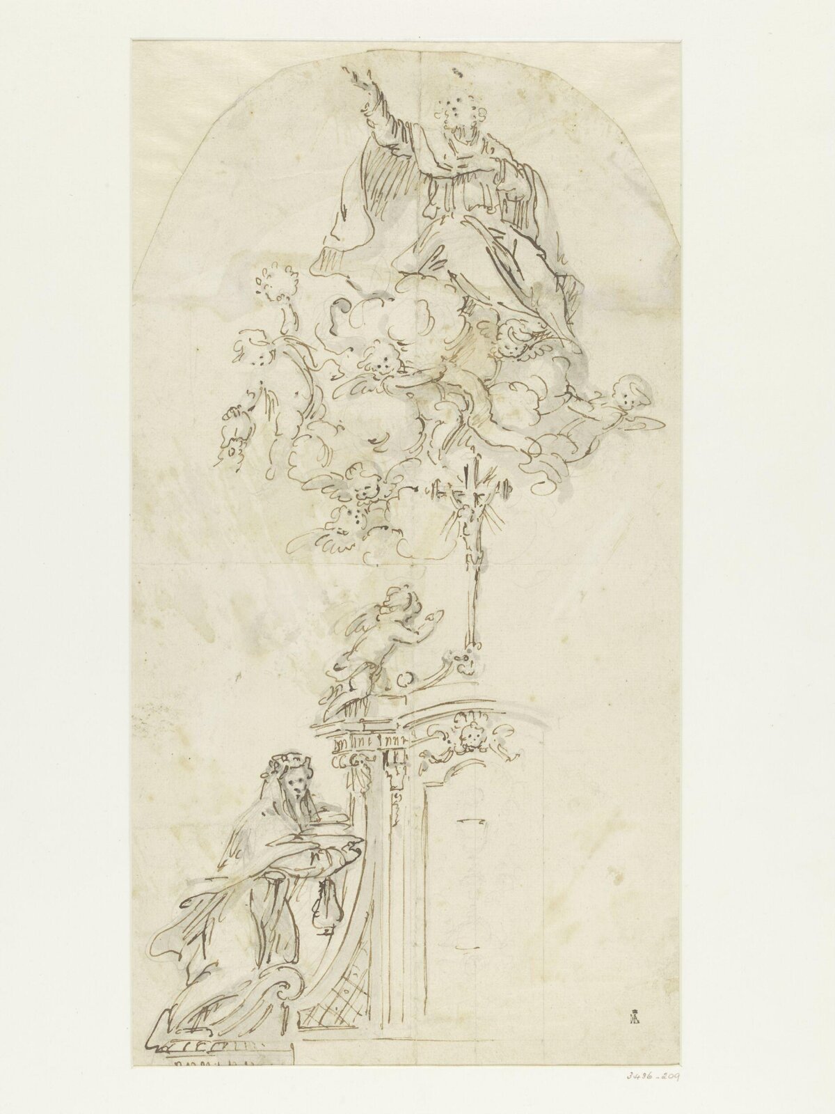 Drawing, 17th century - 19th century