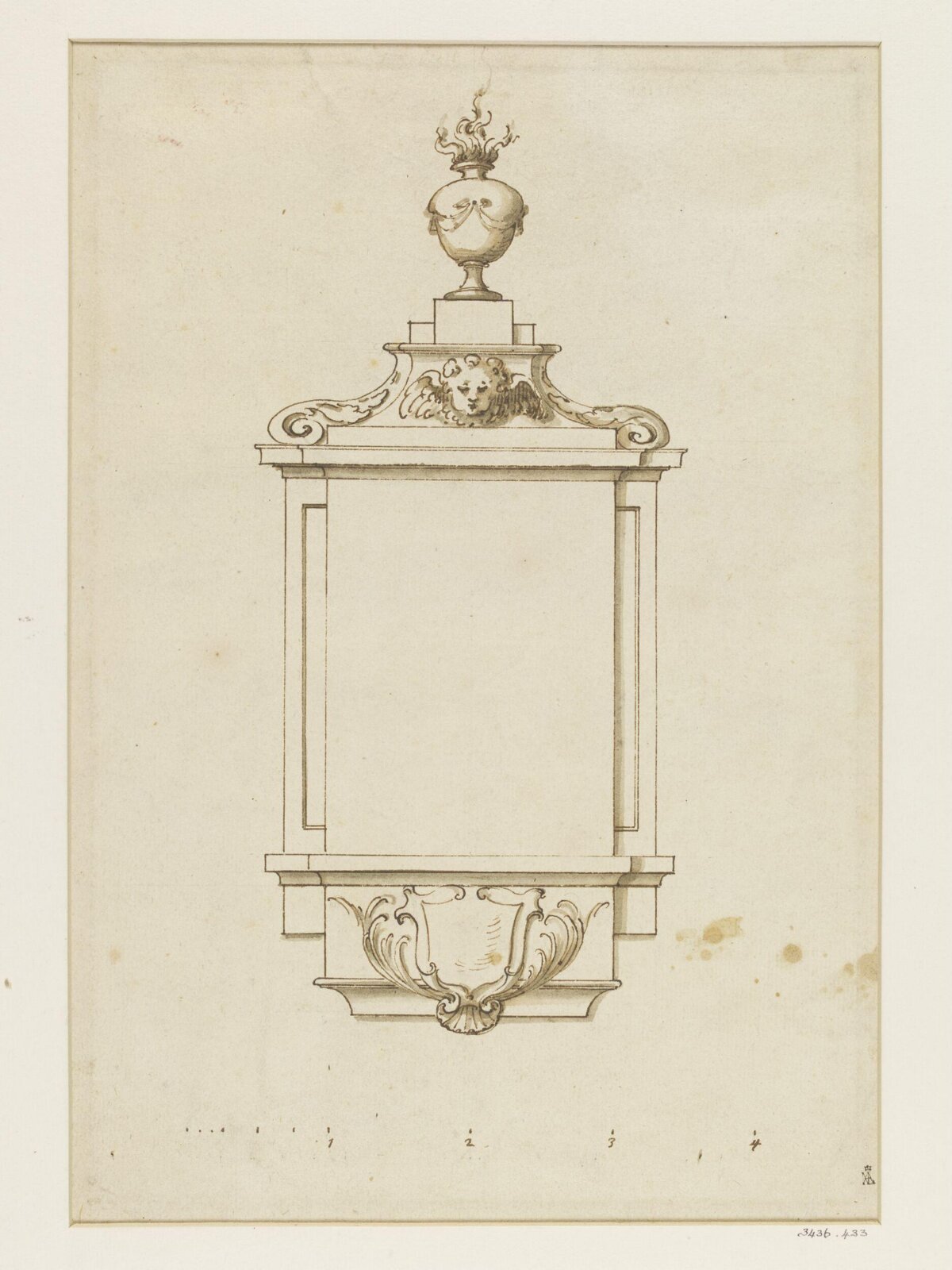 Drawing, William Talman, c. 1670-1719