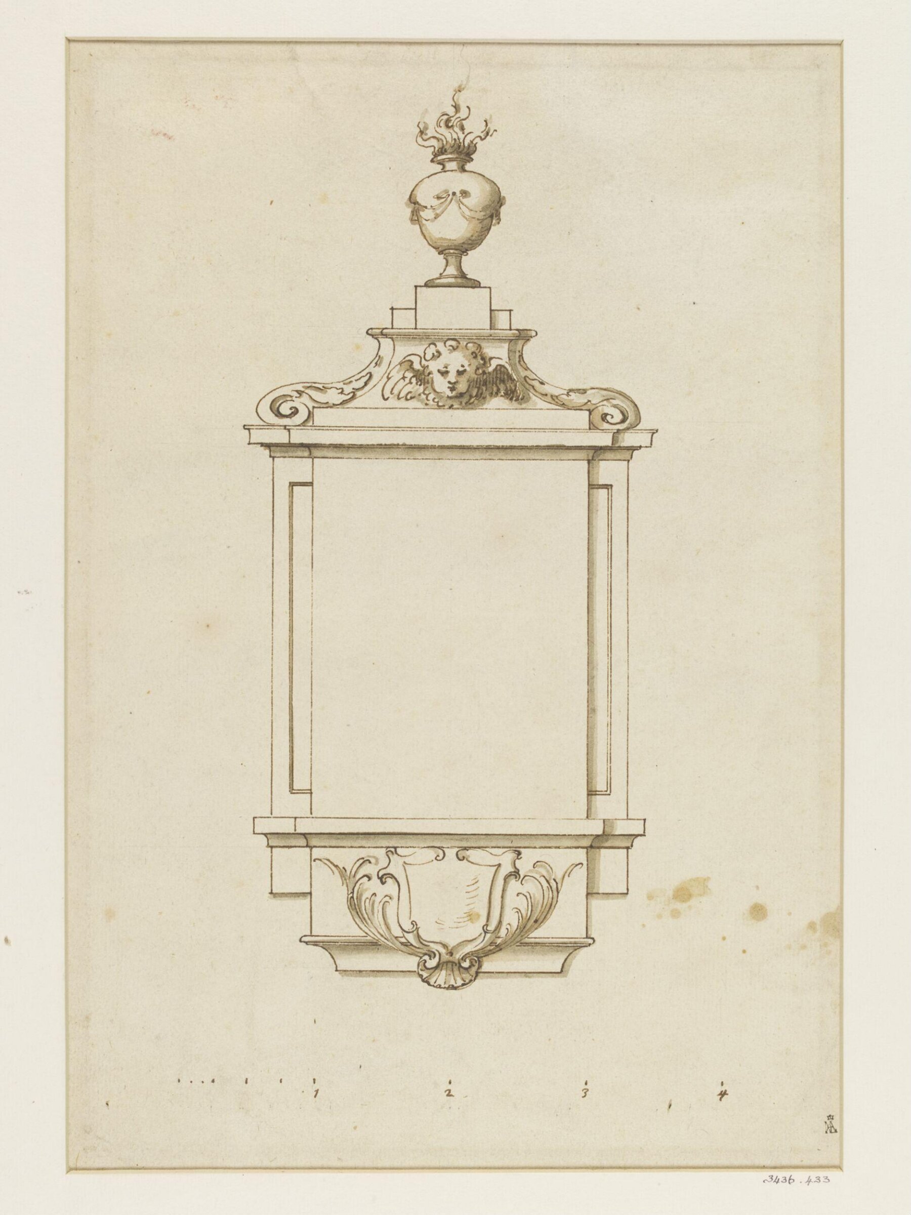 Drawing, William Talman, c. 1670-1719