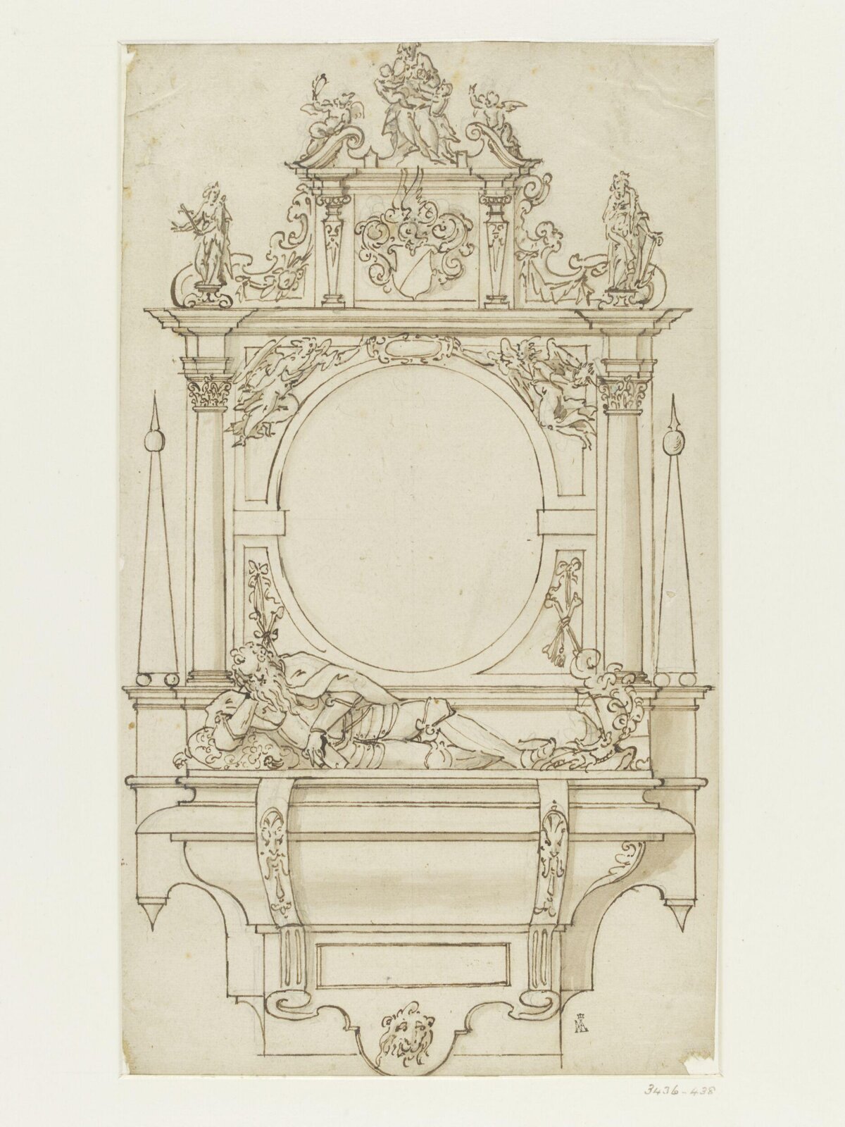 Drawing, c. 17th century - 19th century