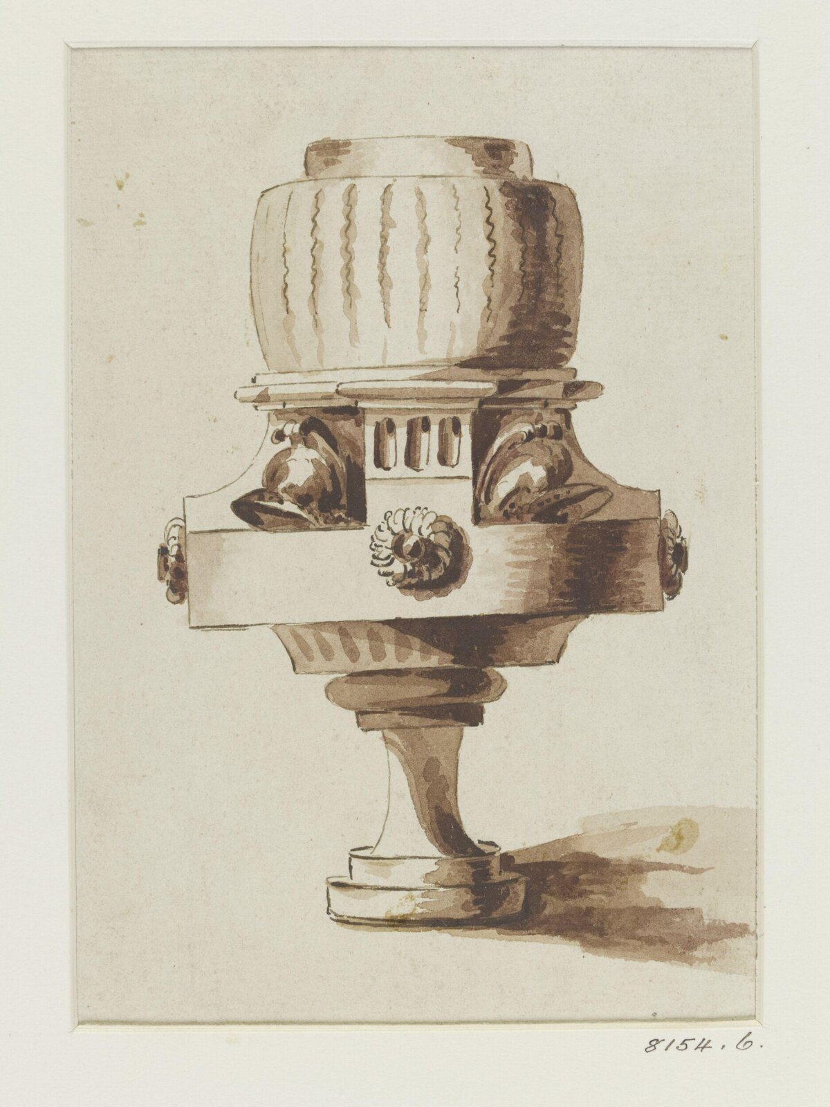 Drawing, attributed to J. C. Delafosse