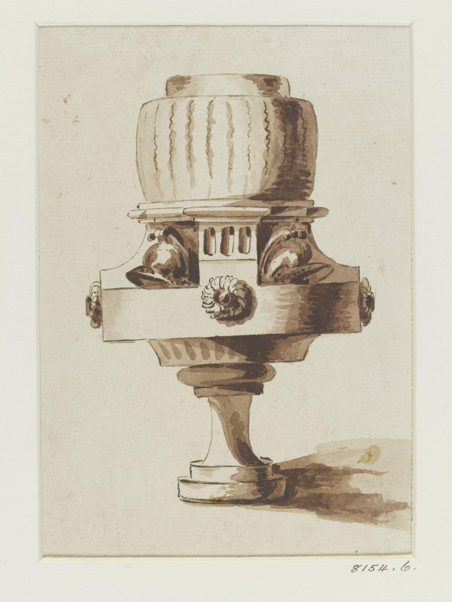 Drawing, attributed to J. C. Delafosse