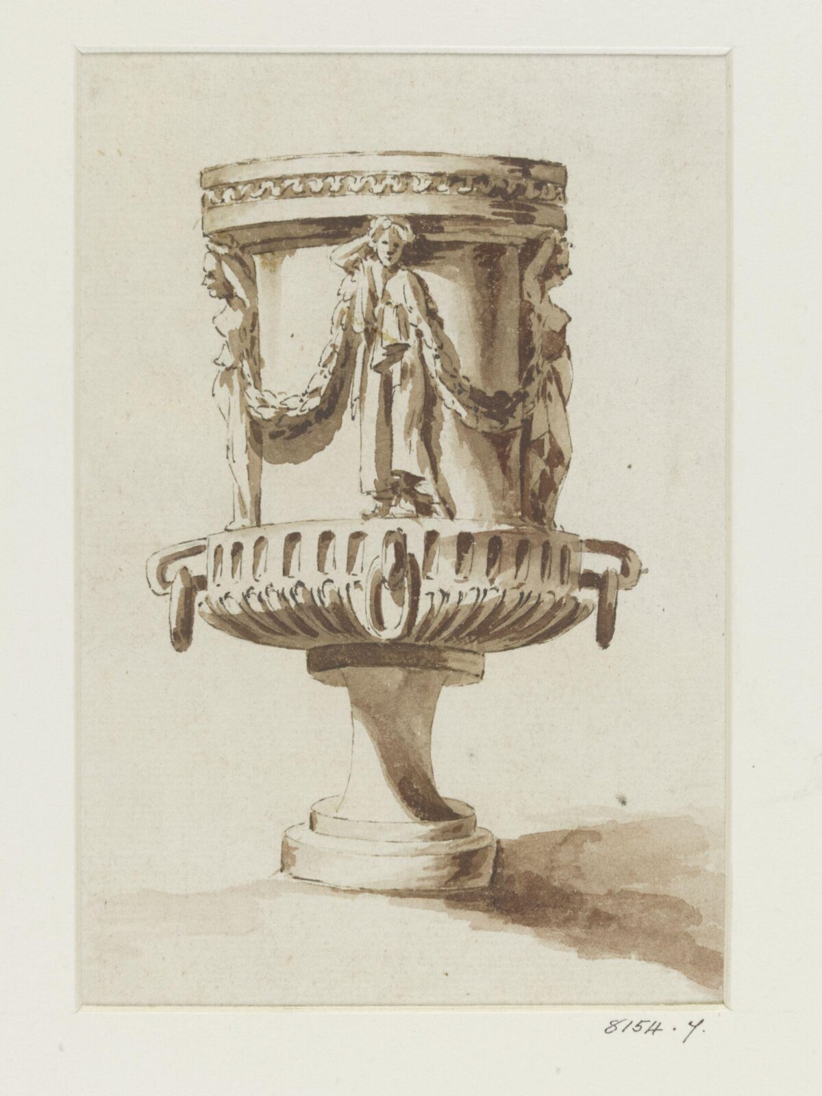 Drawing, attributed to J. C. Delafosse