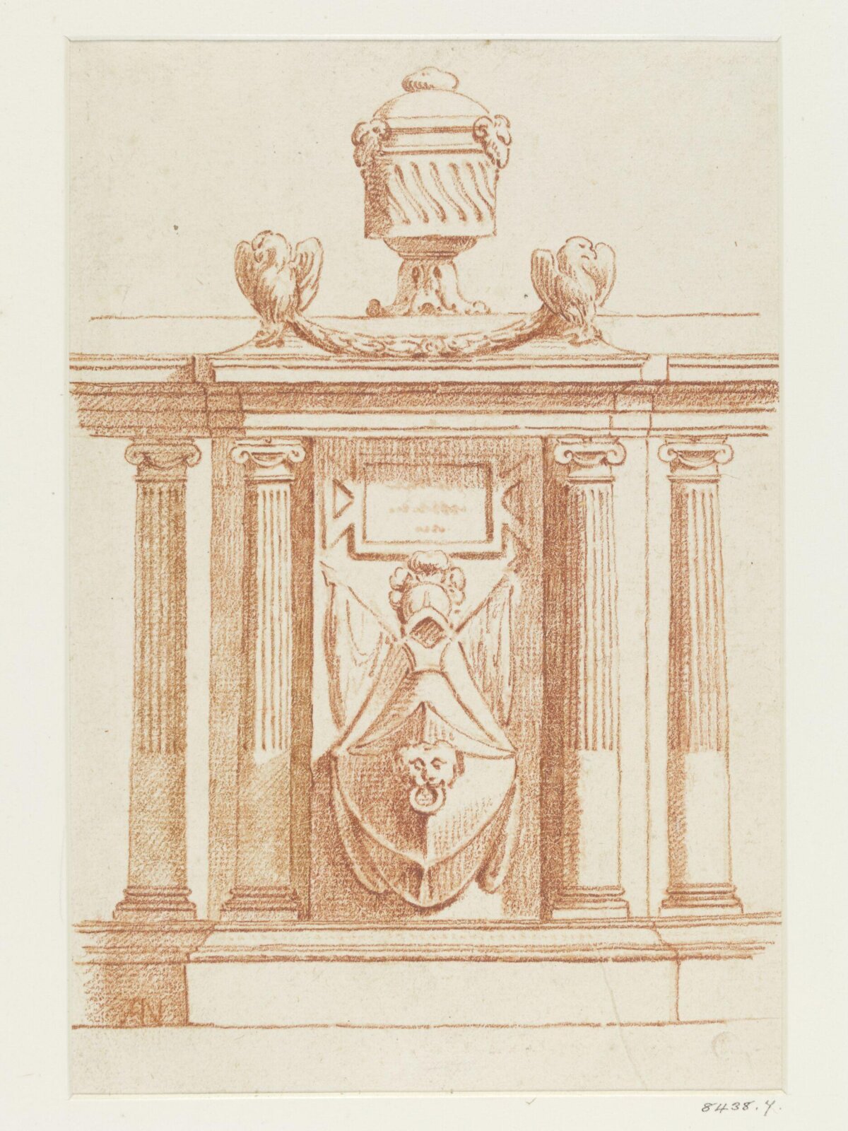 Drawing, A. Nolli