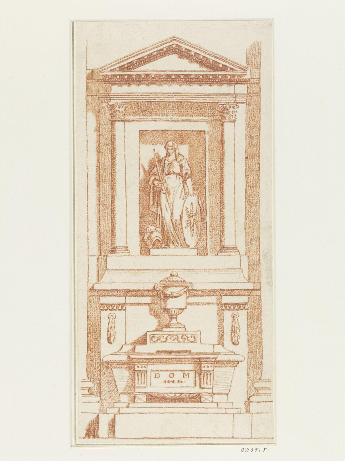 Drawing, A. Nolli