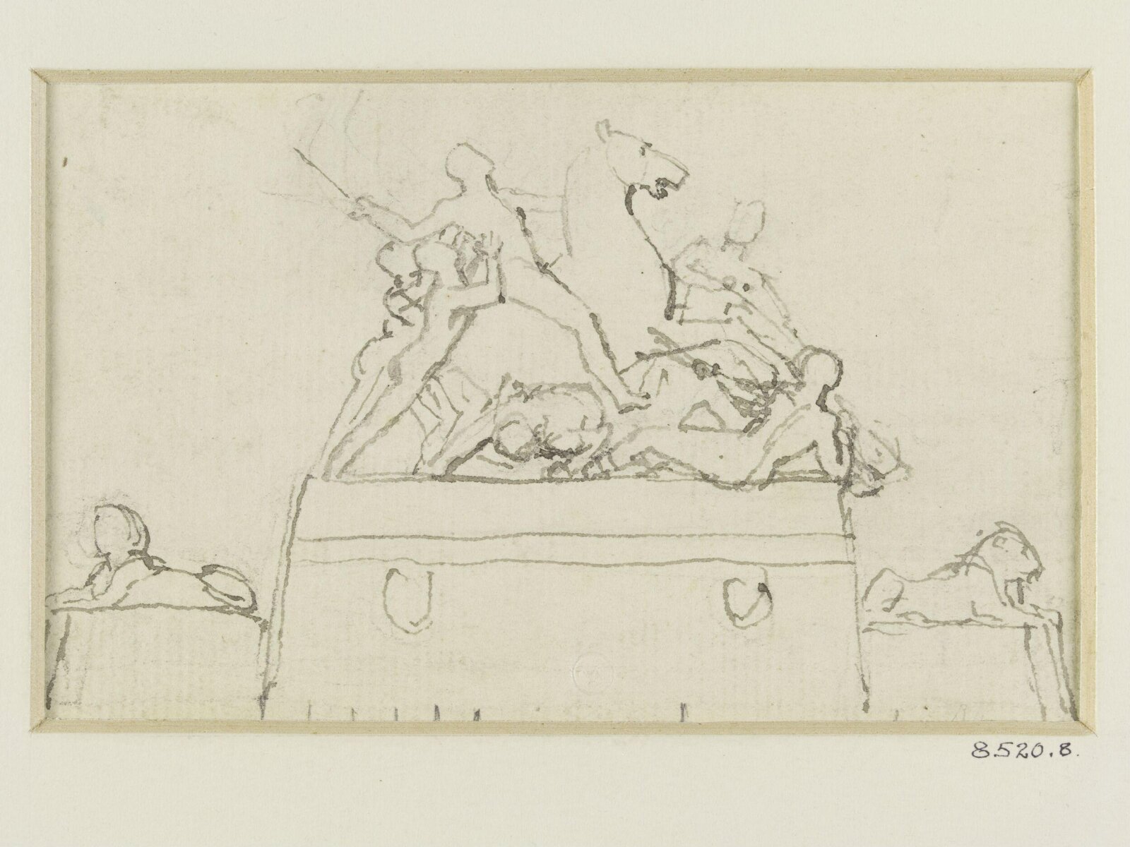 Drawing, John Flaxman, c. 1775-1826