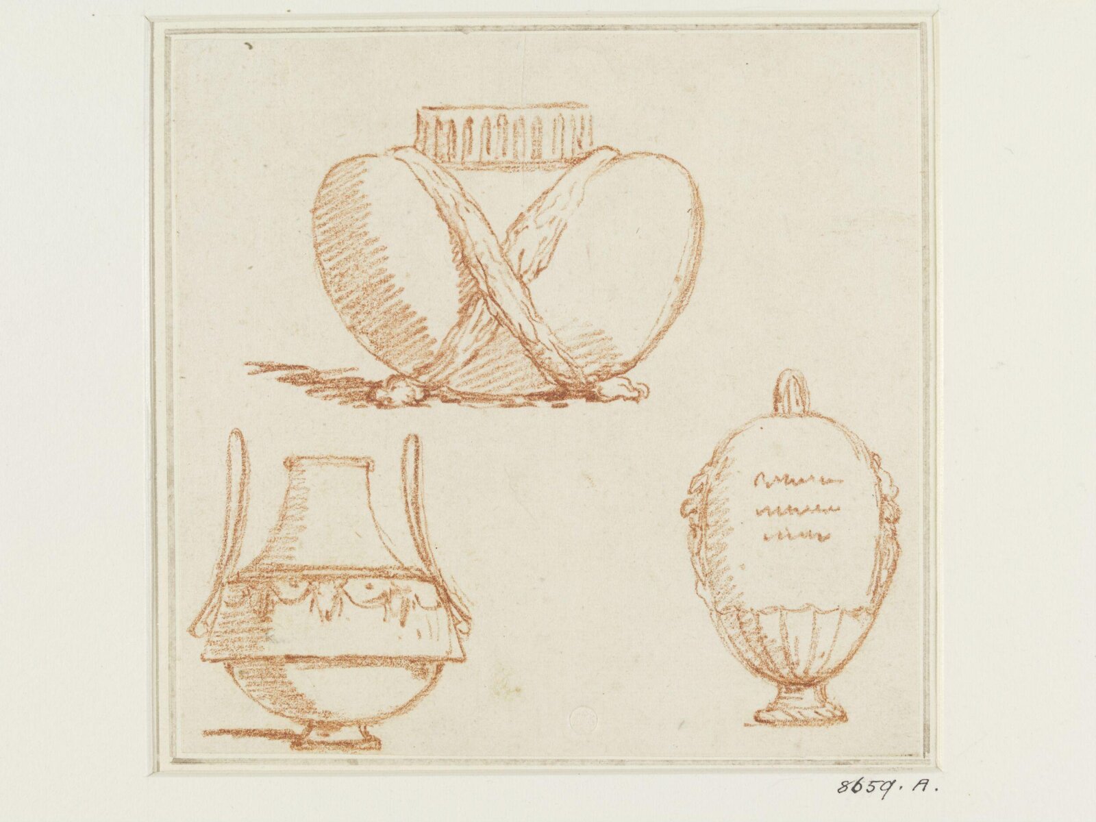 Drawing, A. Nolli