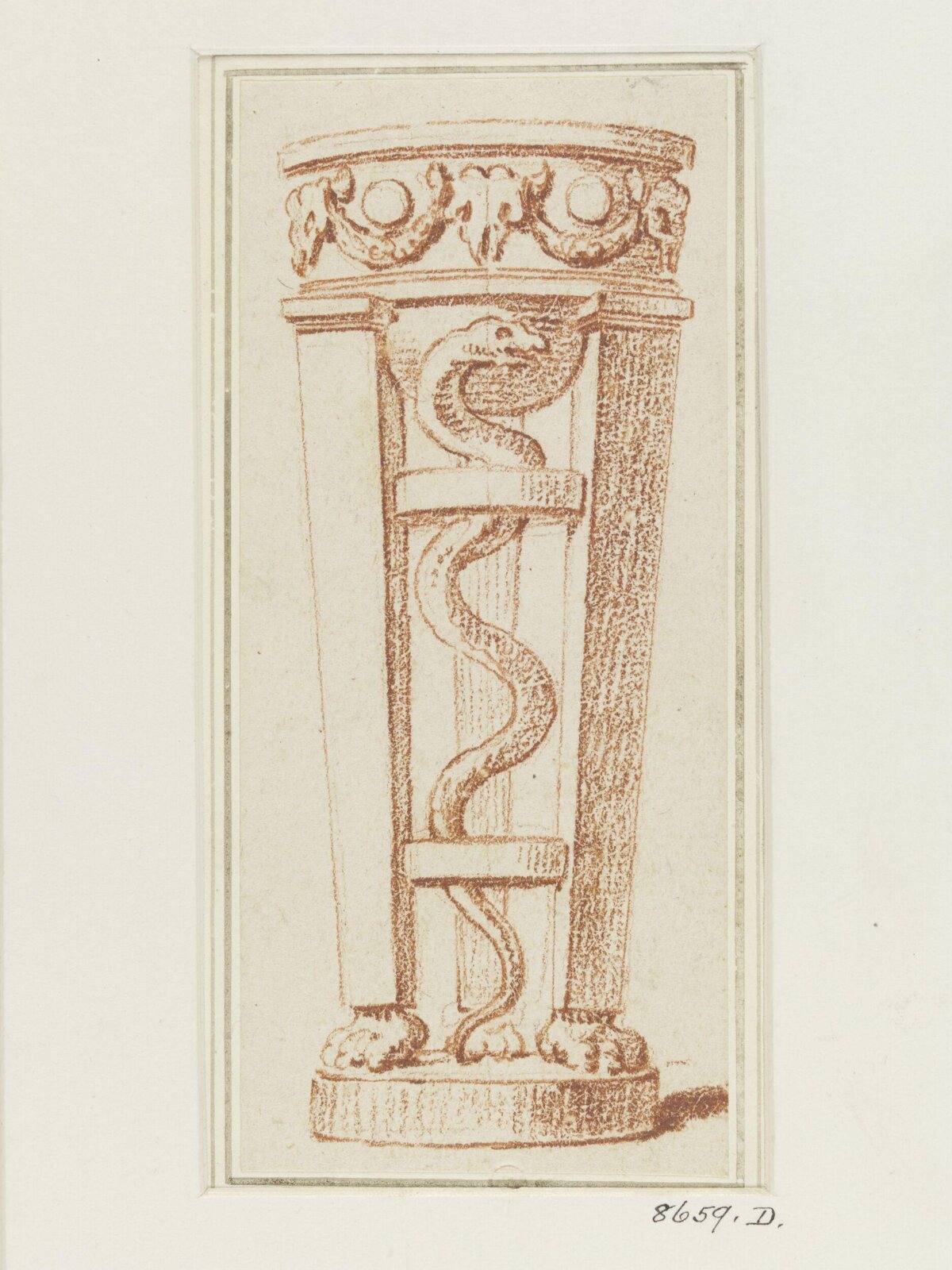 Drawing, A. Nolli