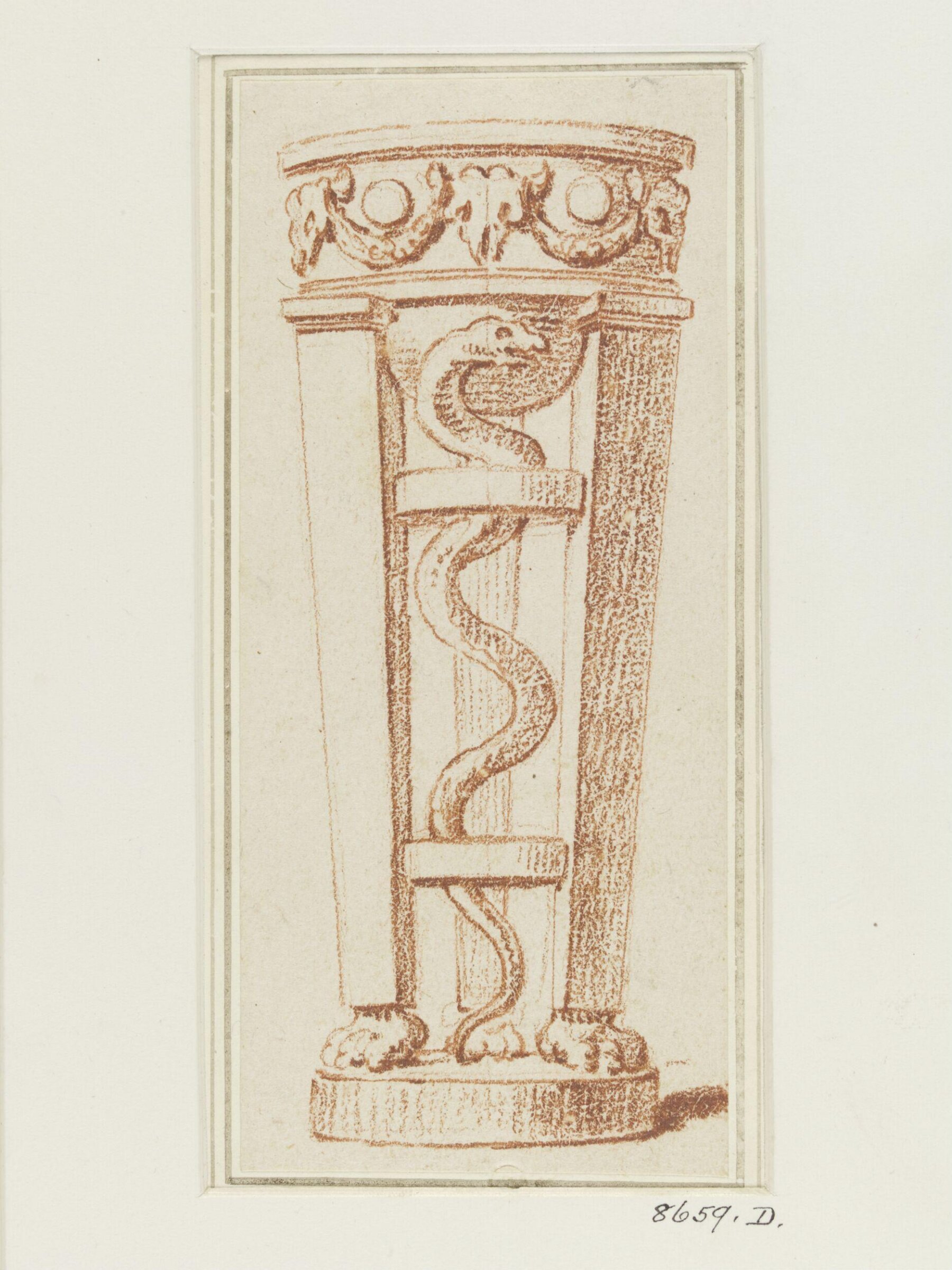 Drawing, A. Nolli