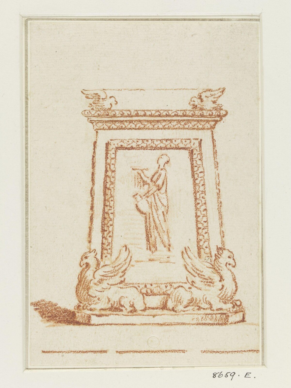 Drawing, A. Nolli
